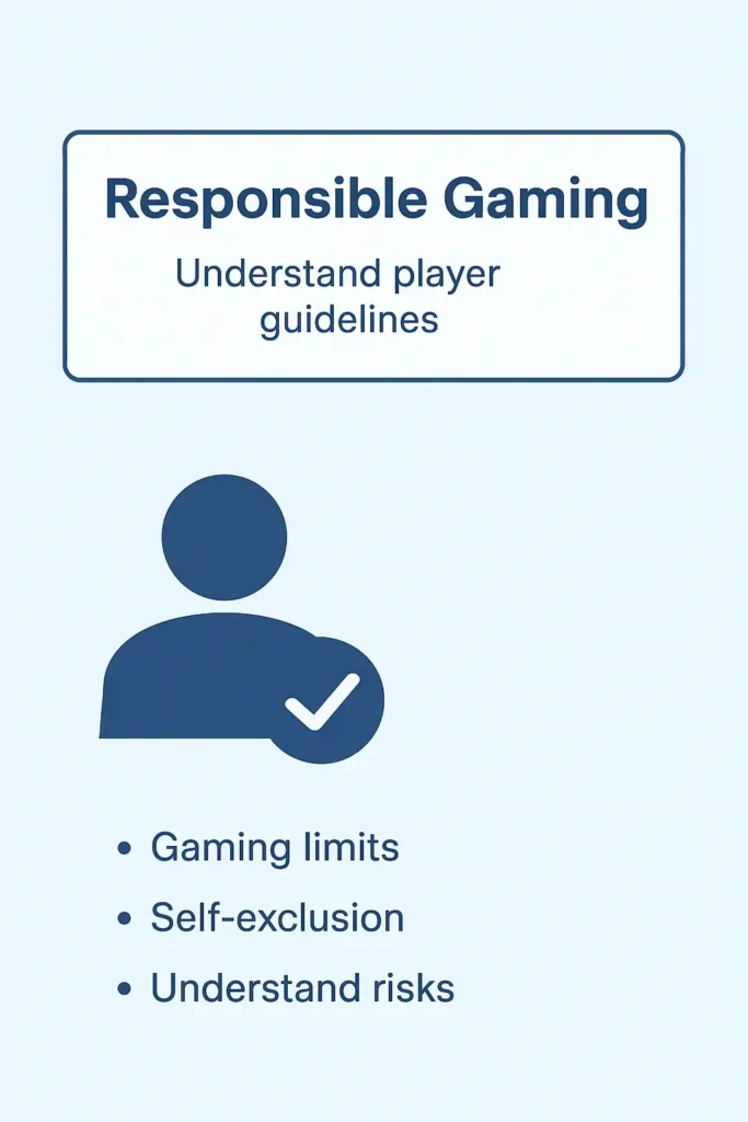responsible gaming understand player guidelines